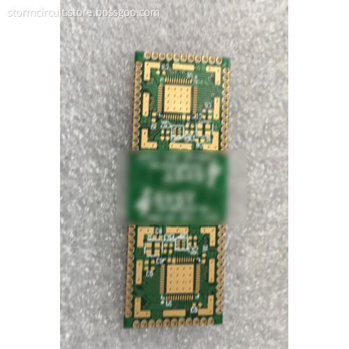 4 layer Castellated Edges PCB with Immersion gold